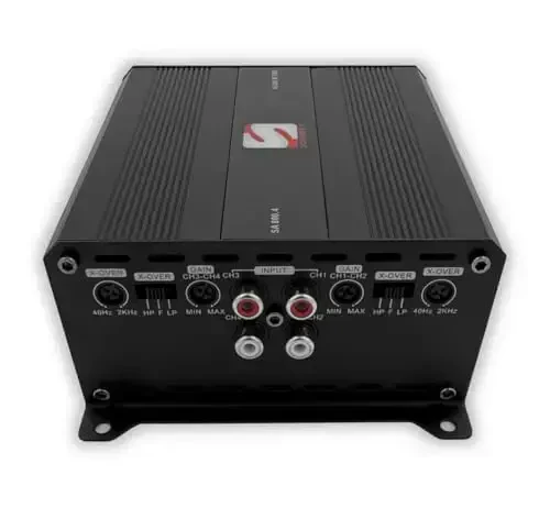 Soundfy 4-Channel Digital Car Audio Amplifier, Compact Class D Multi-Channel Amp with Crossover & MOSFET Power Supply, Full-Range Sound Quality (800 Watt) - SOUNDFY (1)