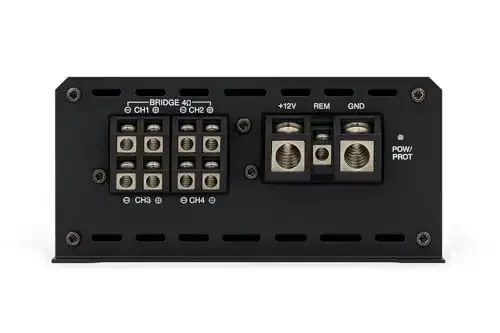 Soundfy 4 kanalli raqamli avtomobil audio kuchaytirgichi, krossoverli va MOSFET quvvat manbaiga ega ixcham D klassli ko'p kanalli kuchaytirgich, to'liq diapazonli ovoz sifati (800 vatt) - 5