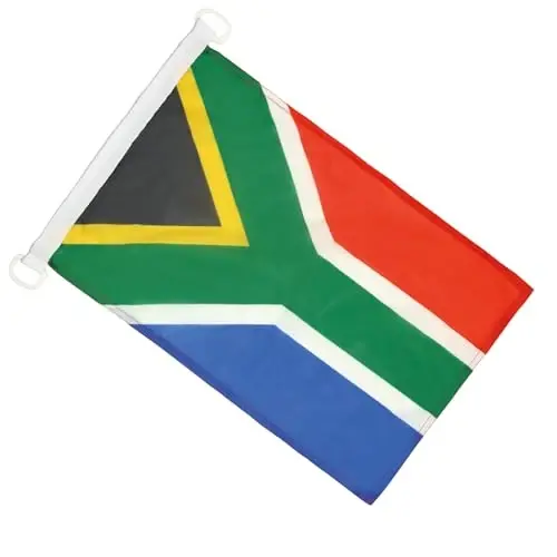 South Africa NAUTICAL Flag 18'' x 12'' - South African flags 30 x 45 cm. - Banner 12x18 in for boat - AZ FLAG - 2