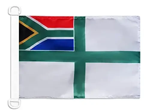 South Africa Naval Ensign NAUTICAL Flag 18'' x 12'' - South African War flags 30 x 45 cm. - Banner 12x18 in for boat - AZ FLAG 