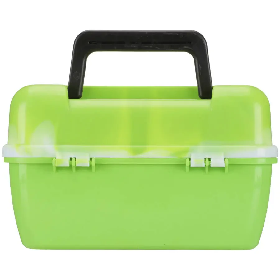 South Bend Worm Gear 88-Piece Loaded Fishing Tackle Box, Green-GREEN - 2