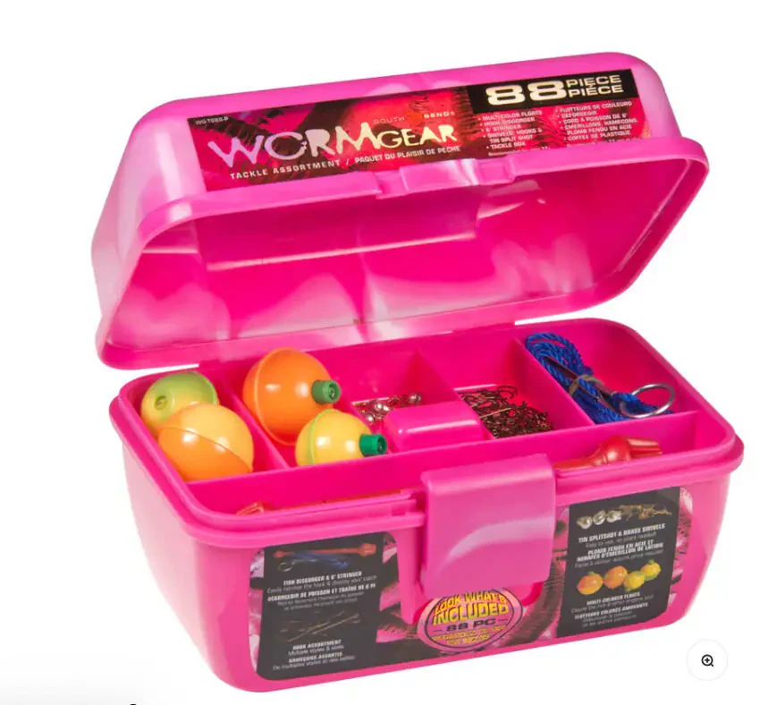 South Bend Worm Gear Tackle Box pushti rangli - 3