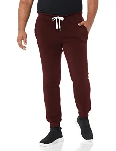Southpole Fleece Joggers for Men with Pockets | Brushed Fleece Joggers With Elastic Drawstring Waist, Ribbed Cuffs, Side and Back Pockets For Gym, Running, Lounging - 1