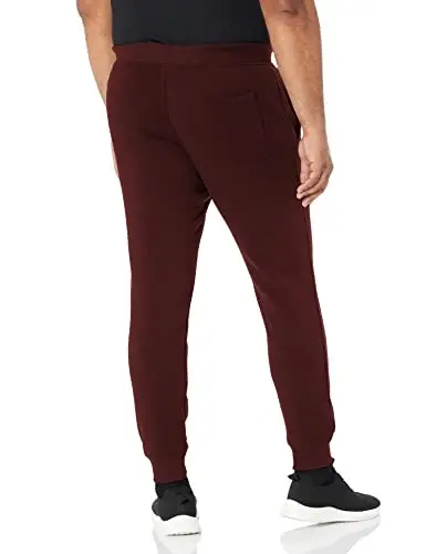Southpole Fleece Joggers for Men with Pockets | Brushed Fleece Joggers With Elastic Drawstring Waist, Ribbed Cuffs, Side and Back Pockets For Gym, Running, Lounging - 4