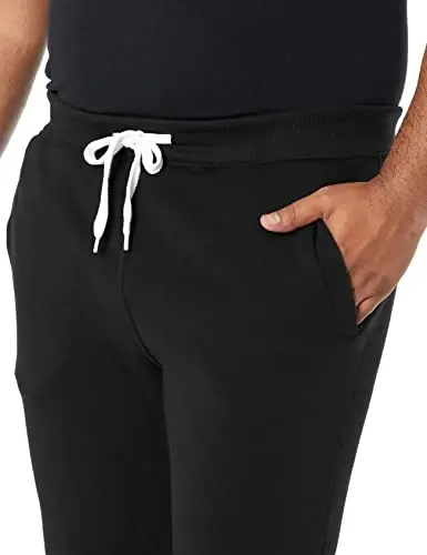 Southpole Fleece Joggers for Men with Pockets | Brushed Fleece Joggers With Elastic Drawstring Waist, Ribbed Cuffs, Side and Back Pockets For Gym, Running, Lounging - 3