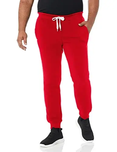 Southpole Mens 1570 Basic Active Fleece Jogger Sport shim 