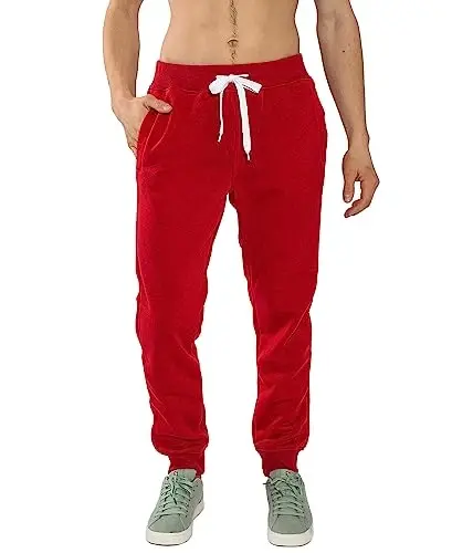 Southpole Mens 1570 Basic Active Fleece Jogger Sport shim - 4