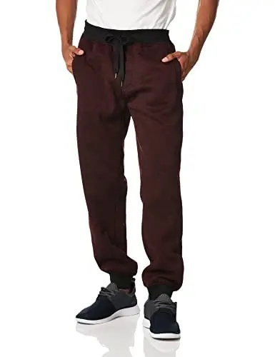 Southpole Men's Basic Fleece Jogger 2pcs Pack 