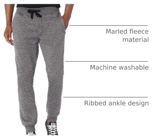 Southpole Men's Basic Fleece Jogger - 4