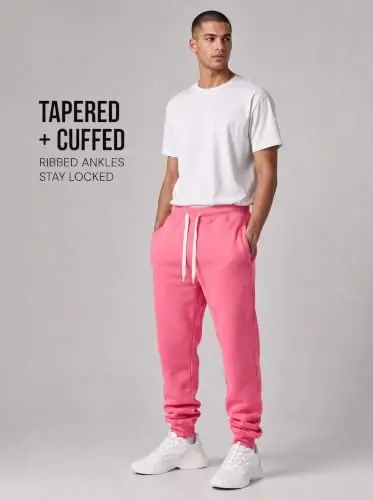 Southpole Men's Basic Fleece Jogger - 6