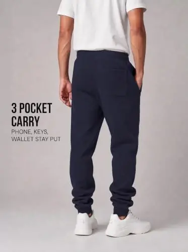 Southpole Men's Basic Fleece Jogger - 5
