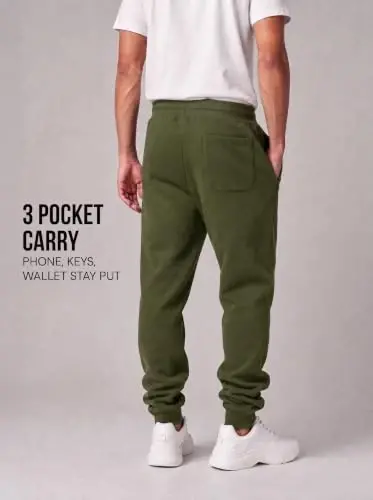 Southpole Men's Basic Fleece Jogger - 4