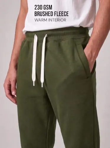 Southpole Men's Basic Fleece Jogger - 5