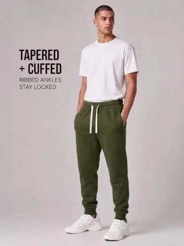 Southpole Men's Basic Fleece Jogger - 6