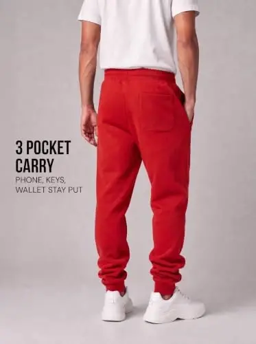 Southpole Men's Basic Fleece Jogger - 5