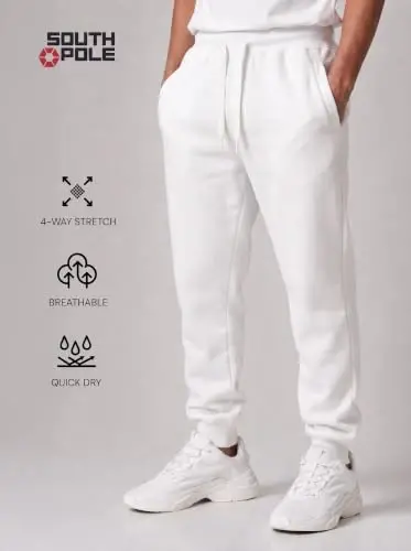 Southpole Men's Basic Fleece Jogger - 3