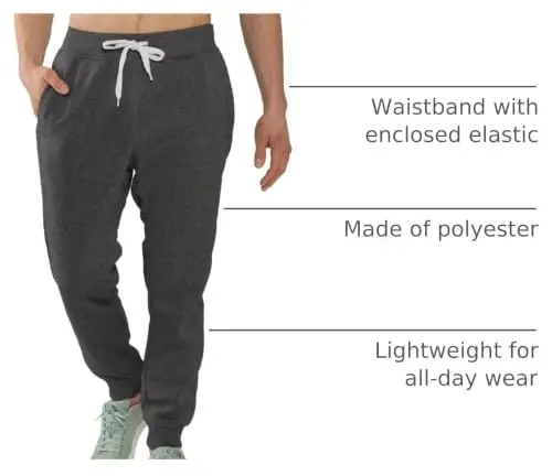 Southpole Men's Basic Fleece Jogger - 4