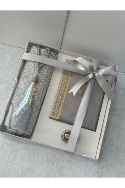 Souvenir Cross Umrah Prayer Rug Set - MARKAPOLIN (1)