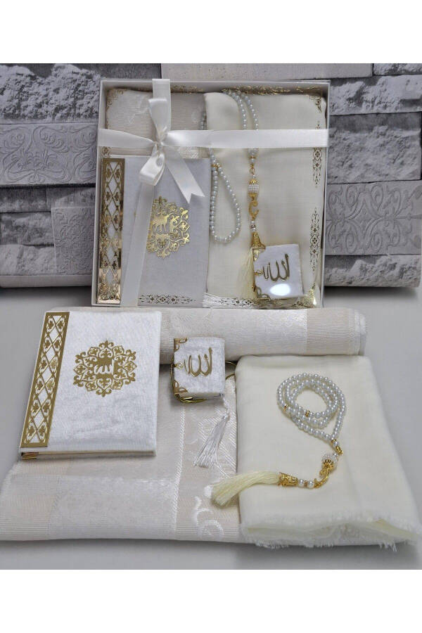 Souvenirs, Dowry, Prayer Rug Set, Bridal Trousseau Set, Mevlid Set, Mother's Gift, Groom's Trousseau - 2