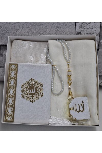 Souvenirs, Dowry, Prayer Rug Set, Bridal Trousseau Set, Mevlid Set, Mother's Gift, Groom's Trousseau - 3