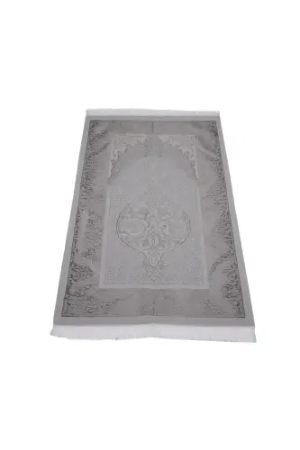 Sovg'a Sajjada Tasbeh Ro'mol To'plami-GRİ - 3