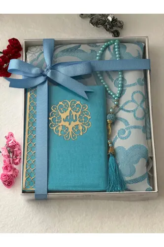 Sovg'a Seccade Komplekti 3 qism Suv yashil rangi-Suv yashil - 2