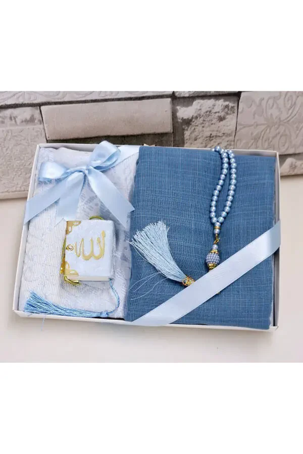 Sovg'a uchun sep Tafta joynamoz Marvarid tasbeh Mini - 4