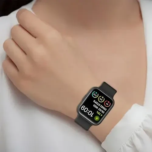 Совместим с Spade Co Health Smartwatch 3 Bands для женщин мужчин, водонепроницаемый силиконовый ремешок с быстрой заменой ремешков регулируемый сменный ремешок - 6