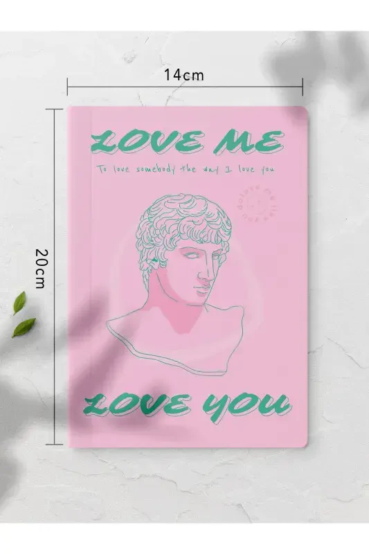 Современный набор тетрадей на тему искусства - 4 шт. - 14см*20см - 64 страницы - Без линий - Искусство - 6