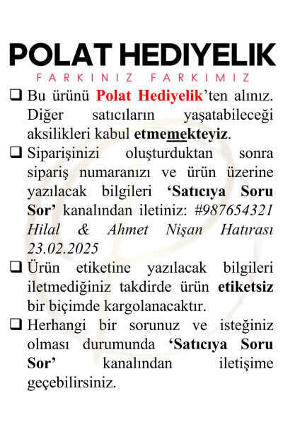 Söz, Nişan, Kına, Düğün, Doğum Günü, Mevlüt, Nikah Şekeri Hediyelik Hatıra Plastik Çiçek, 10 Adet - 8