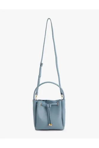 Sozlanadigan Osmali Büzmeli Sun'iy Teri Tote Sumka - 1