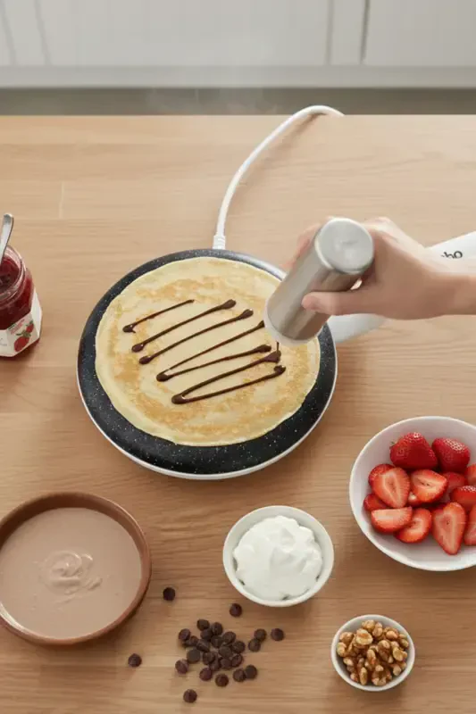 Sp-5208 Crepe And Pancake Maker - 2