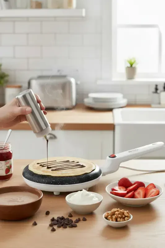 Sp-5208 Crepe And Pancake Maker - 4