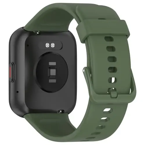 Spade Co Health Smartwatch 3 Bands for Women Men uchun mos, suv o'tkazmaydigan silikon tasma Tez chiqariladigan bilaguzuklar sozlanishi almashtirish tasmasi - 3