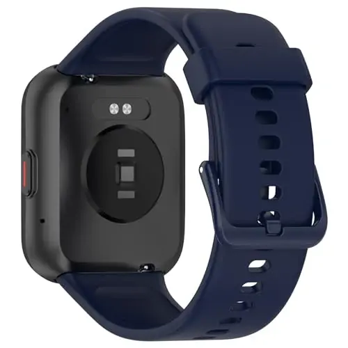 Compatible with Spade Co Health Smartwatch 3 Bands for Women Men,Waterproof Silicone Band Quick Release Wristbands Adjustable Replacement Strap - 5