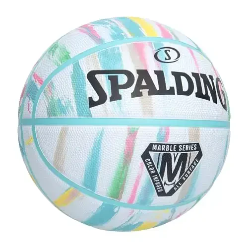 Spalding Basketball Ball Design No. 6 Rubber - 4
