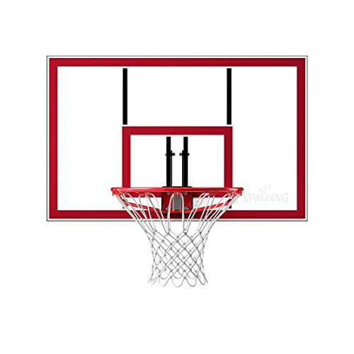 Spalding Shatter-Proof Polycarbonate Backboard & Rim Combo - 1