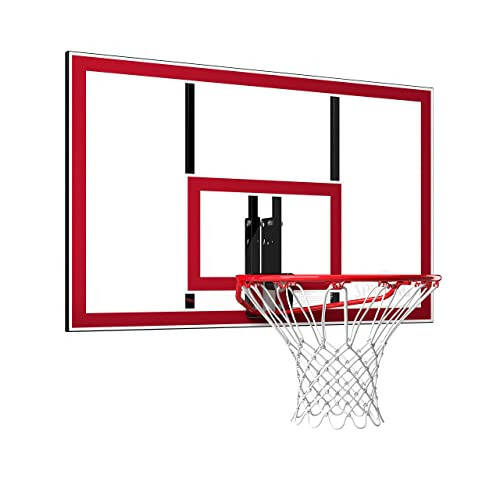 Spalding Shatter-Proof Polycarbonate Backboard & Rim Combo - 3