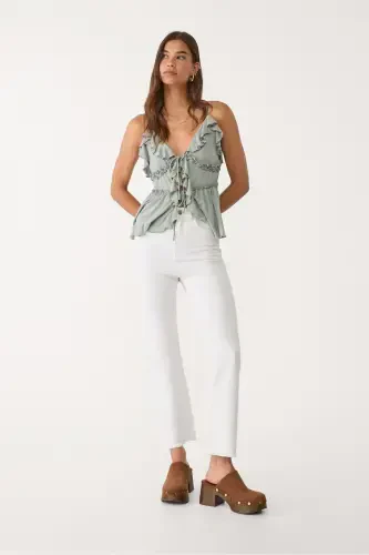 Spanish Crop Jean - 1