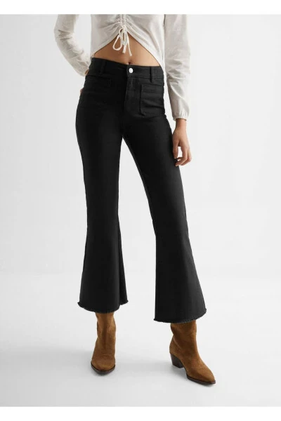 Spanish Flare Pocket Jeans - 5