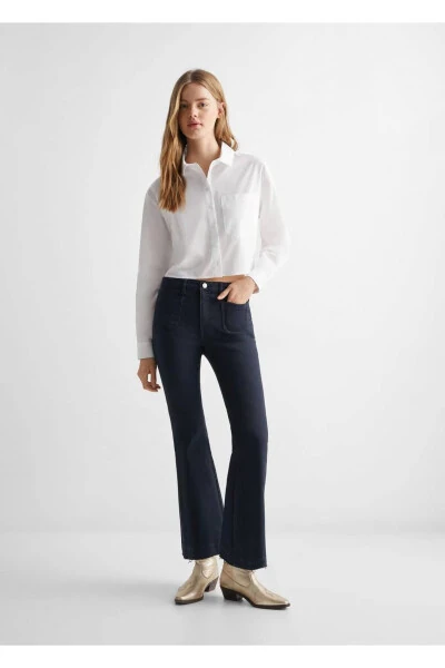 Spanish flared jeans with pockets - 2
