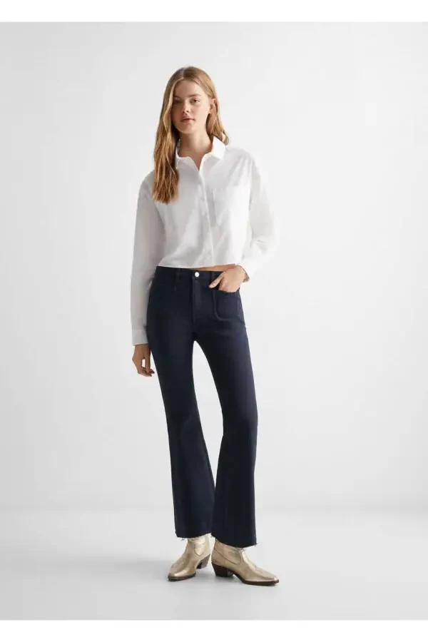Spanish flared jeans with pockets - 2