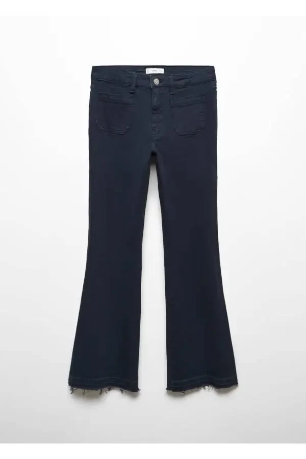 Spanish flared jeans with pockets - 3