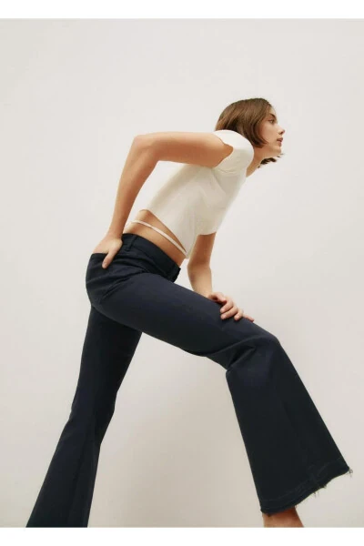 Spanish flared jeans with pockets - 6