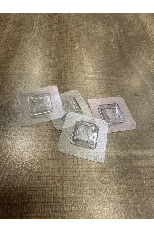 Spare Adhesive Sticker Wall Adhesive Magic Bathroom Organizer Spare Adhesive 4 Pieces - ATA HOME