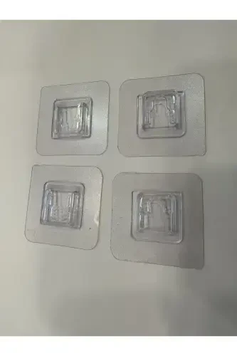 Spare Adhesive Sticker Wall Adhesive Magic Bathroom Organizer Spare Adhesive 4 Pieces - ATA HOME (1)