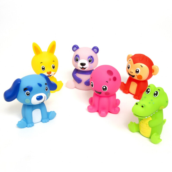 Spark Create Imagine 6-Piece Plastic Animal Figure Child’s Play Set. - 5
