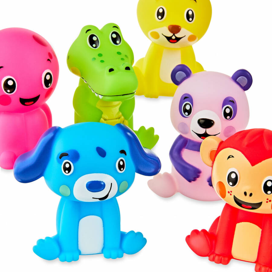 Spark Create Imagine 6-Piece Plastic Animal Figure Child’s Play Set. - 8