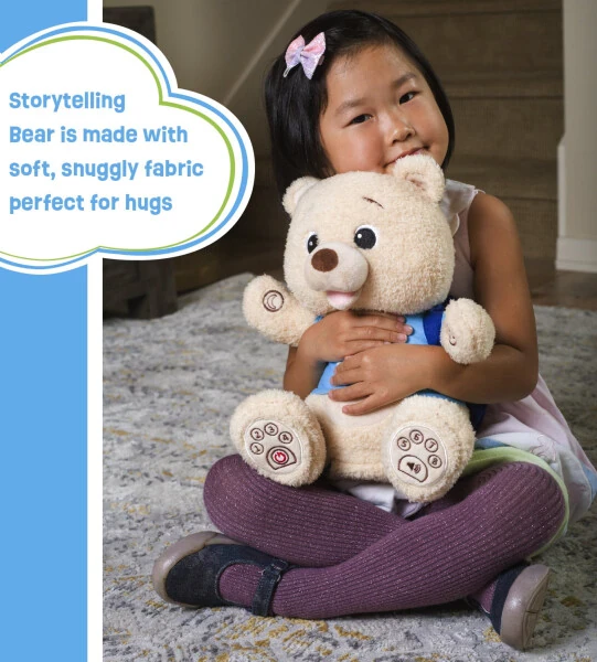 Spark Create Imagine Interactive Learning Bear, 8 ta hikoya aytib beradi, 6 ta qo'shiq aytadi, Chaqaloq va yosh bolalar uchun o'yinchoqlar. - 5