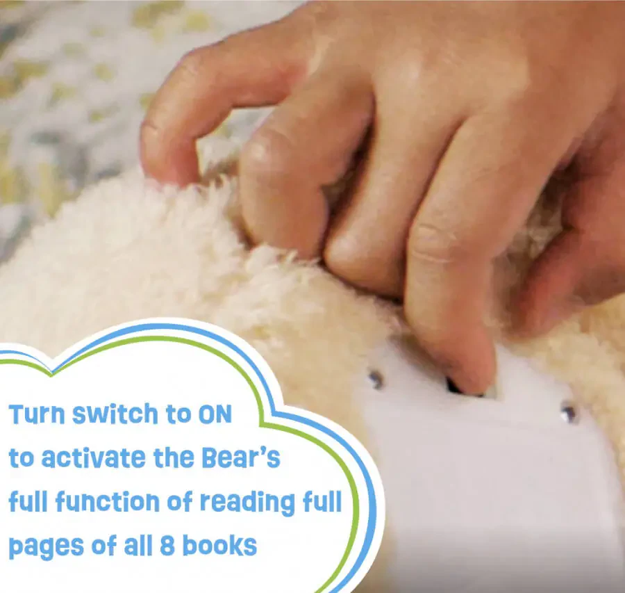 Spark Create Imagine Interactive Learning Bear, Recites 8 Stories, Sings 6 Songs, Baby and Toddler Toy - 11